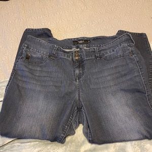Plus size jeans